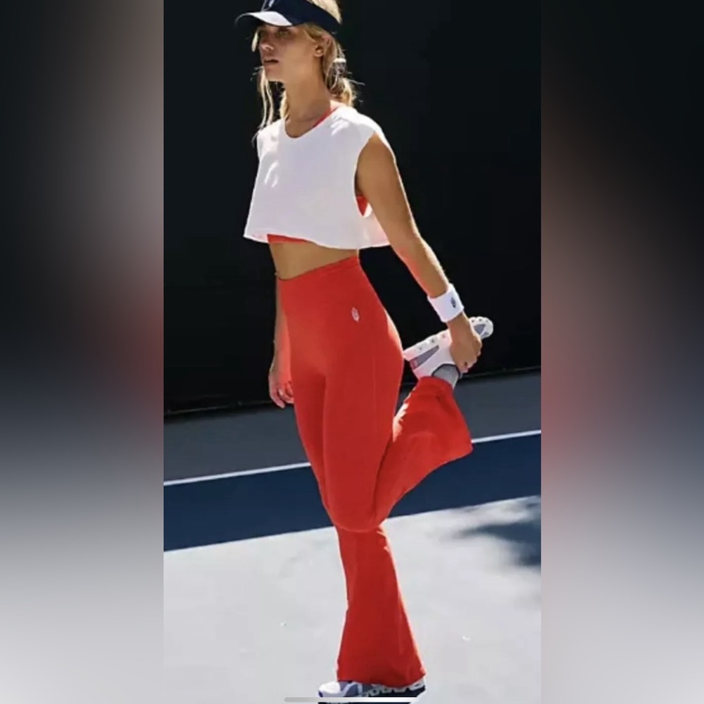 FP Movement by Free People Red Leggings